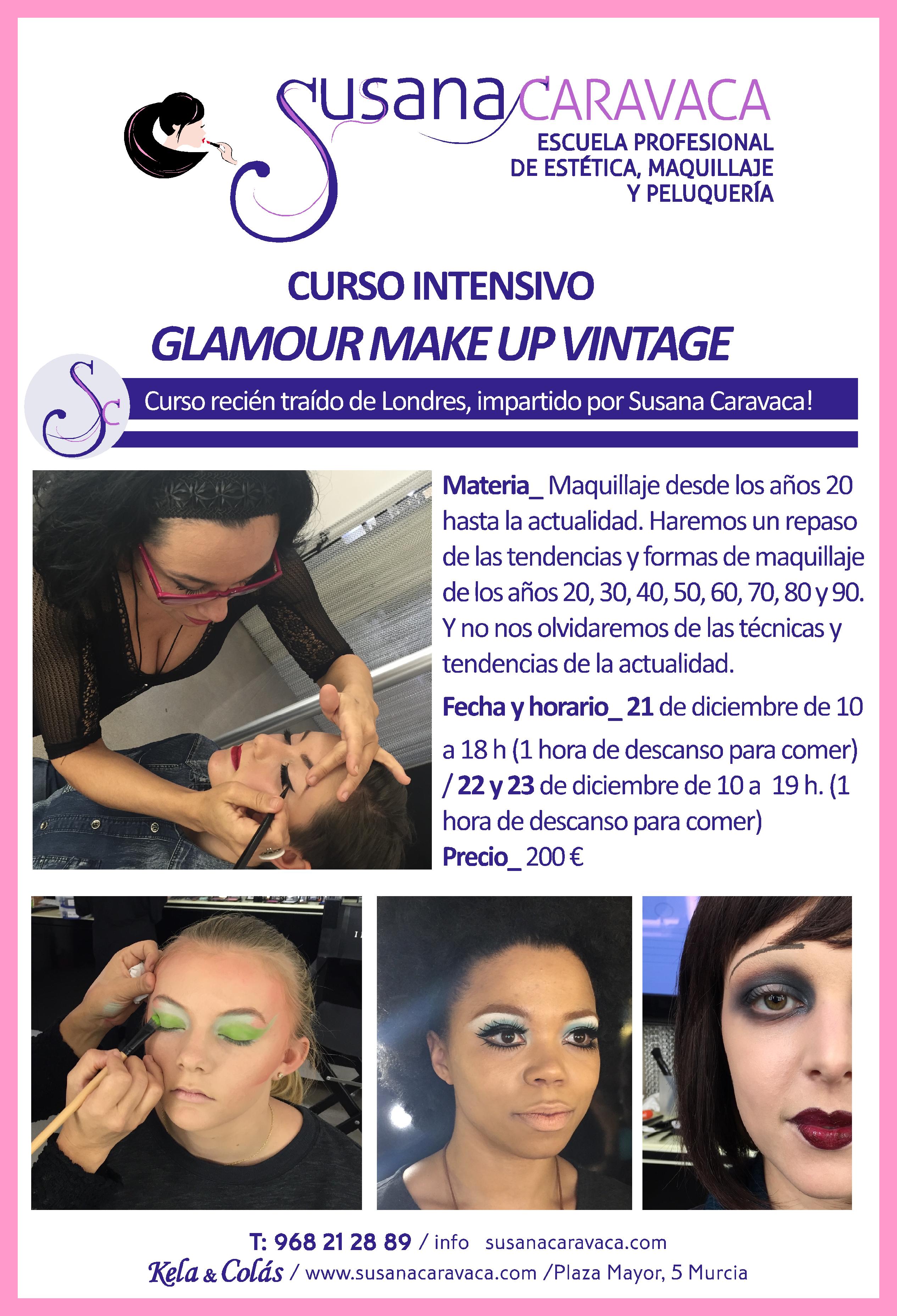 CURSOS | Susana Caravaca | Escuela de Maquillaje, Estética Peluquería